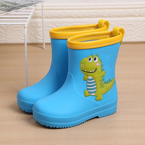 Kids Rain Boots Toddler Rain Shoes Children Waterproo𝐟 Boots for Boys and Girls Classic Children Rainboots PVC Rubber2