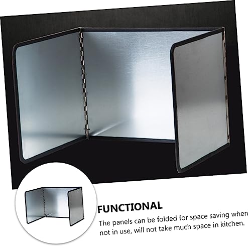Déflecteur huile de cuisinière et panneau isolant de cuisson - 3
