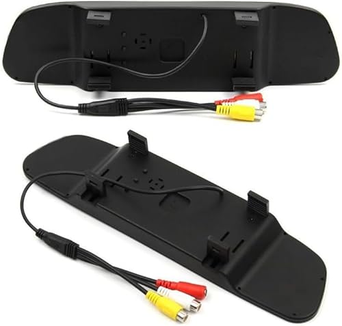 Set Di Telecamera Per Retromarcia Wried, Monitor 4,3 Pollici Tft Lcd Per Specchietto Retrovisore Auto, 4 Led Impermeabili, Visione Notturna, Telecamera Di Backup Per Retromarcia - 8