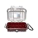 Pelican 1010 Micro Case (Red/Clear)