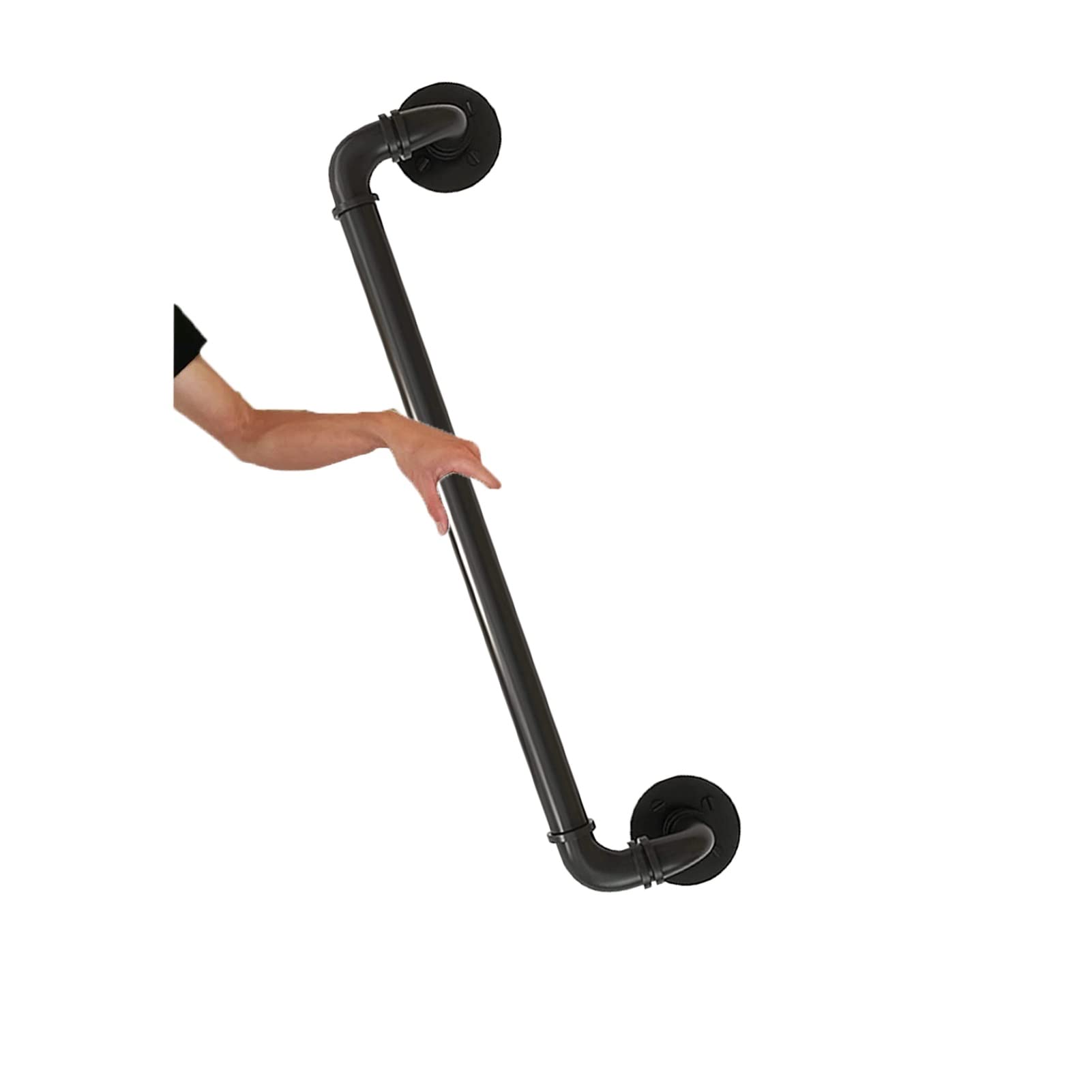 Kit de support de rampe d'escalier robuste de 4,8m pour accès sécurisé