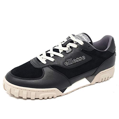 Basket Ellesse Tanker Lo LTHR Am mixte en cuir blanc
