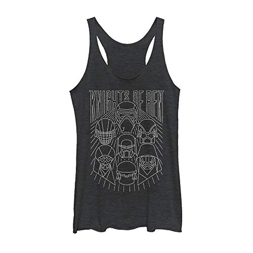 Chemise Star Wars Contours Simples Femme Coupe Fluide Anti-Pli