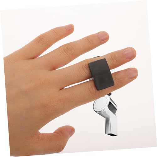 Clip para silbato con dedo para árbitro 4 piezas miniatura 2
