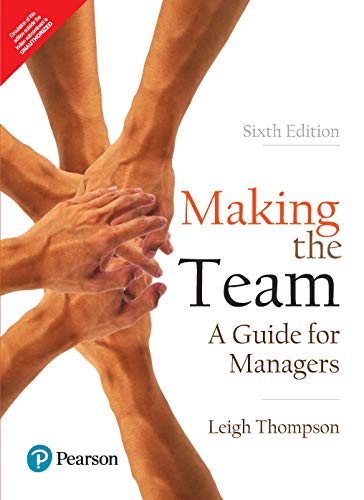 Pearson Making the Team: A Guide for Managers 9353940354 Book Cover