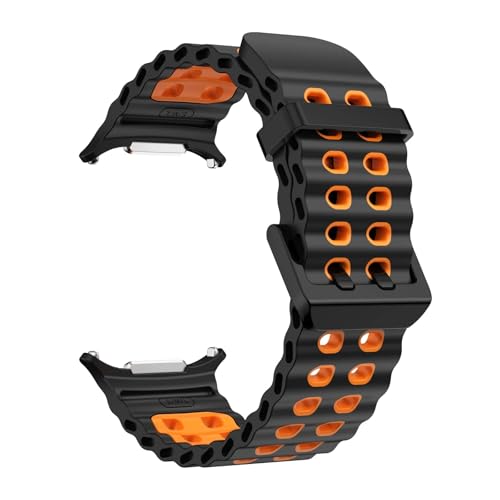Bracelet marin pour Samsung montre ultra 47mm bicolore résistant à la sueur