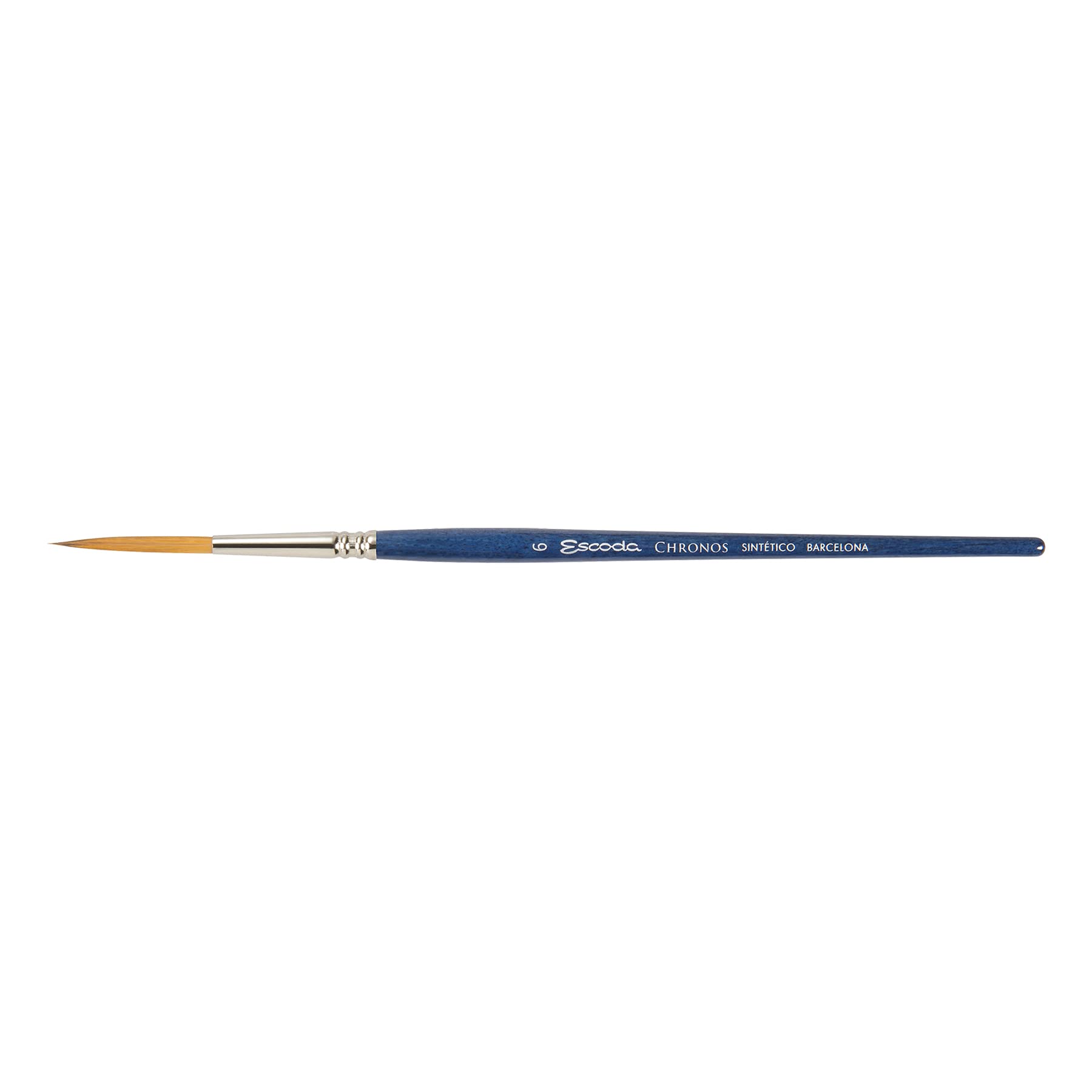 Escoda Watercolor Paint Brush Set, Synthetic, Rigger, No.4