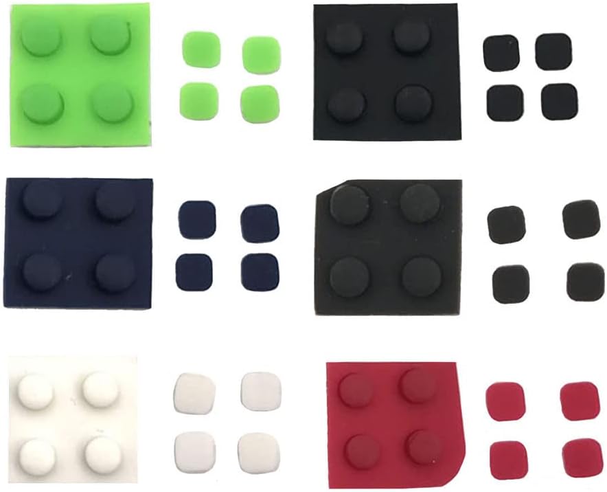 Cache-trou De Vis Supérieur LCD Pour Console 3DS XL LL Avant Et Arrière En Caoutchouc Blanc