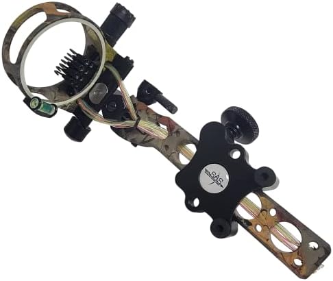 SAS Essence 019″ Bow Sight with Micro Adjust Detachable Bracket with LED Sight Light for Archery Compound Bows Hunting Shooting SAS Essence 019″ Bow Sight with Micro Adjust Detachable Bracket with LED Sight Light for Archery Compound Bows Hunting Shooting