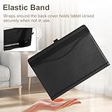 XunyLyee Universal 10.1 inch Tablet Case for TABWEE 10 10.5 11 inch Case, Multi-Angle Viewing Stand Cover with Pocket for 9.6-11 Inch Android Tablet, Black - Image 3