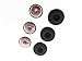 AvimaBasics Voyager 5200 5220 Ear Tips - 3 Pack Medium Replacement Earbuds Eartips Eargels & Foams set Compatible with Plantronics Voyager 5200 5220 Wireless Bluetooth Headset - Ultra Comfort