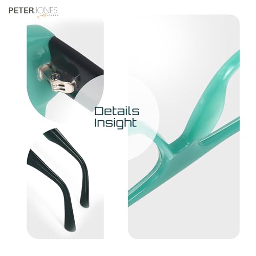 Image of Peter Jones Luxe I Pure Acetate I Oversized Large Size I Square Broad Frame I Spectacle Frame (U004)