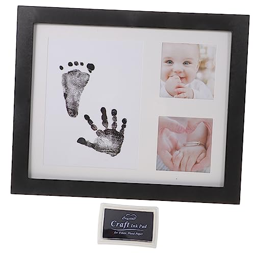 ORFOFE Tillväxt Fotoram Barn Bildram Inramat Bläck Bebis Bok Minnessak Bebis Handavtryck Fotoram Nyfödd Minnessak Låda Bebis Fotavtryck Fotoram Bebis Fotavtryck Bildram Bebis Pp