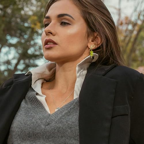 Fruit Earrings for Women|Martini Cocktail Earrings for Women|Green Olive|Strawberry|Earrings|Jewelry Gift for Women3