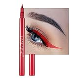 Liquid Vegan Eyeliner, Colorful Neon Eyeliner Pencil , long-lasting, waterproof, smudge proof, sharp