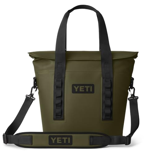 YETI Hopper M15 Portable Soft Cooler with MagShield Access, Olive