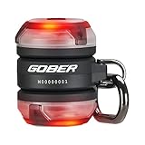 OLIGHT(オーライト)Gober Kit ウォーキングライト USB充電式 LED ランニングライト 反射板 クリップ付き オンストロボライト 高視認性 小型 軽量 IPX4防水 ウォーキング 犬の散歩 夜間ジョギング ハイキング 登山 交通ガイダンス 自転車テールライト 夜間安全(ブラック)