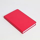 High-Quality Notebook Leather 252 Thick Pages - Ruled (Pink)