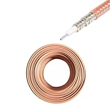 40 Feet RG400 M17/128 Double Braid Shielded Coax Coaxial Cable