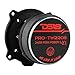 DS18 PRO-TW220B 3” PRO Aluminum Super Bullet Tweeter - 240 Watts Max 120 Watts RMS with Built in Crossover - Extremely high 104 dB Rating - 2 Speakers