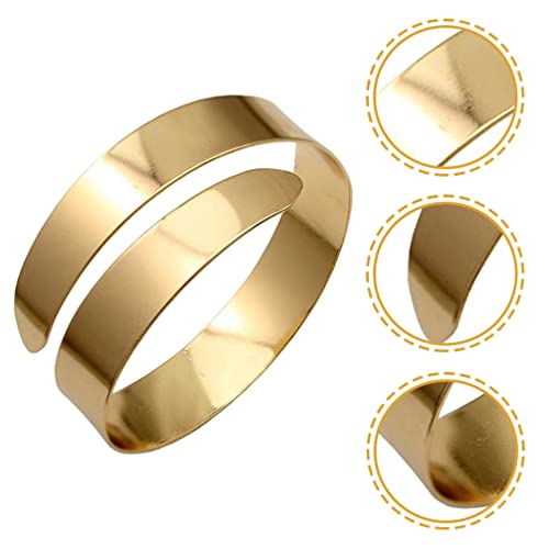 USHOBE Bracelete de braço superior do braço pulseira pulseira pulseira de braçadeira punho jóias bra