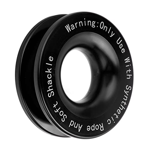BstXqty Winch Snatch Recovery Rings 41000lbs Força De Ruptura Para Grilhões Macios De 7/16 Pol.E 1/2