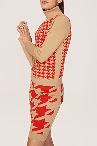 Image of RTR Design Collective Checkered Turtleneck