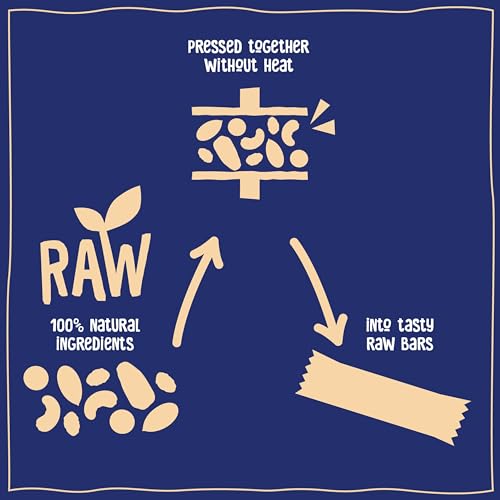 NAKD Variety pack | Raw fruit & nut bars | 100% natural ingredients | No added sugar | Vegan | Gluten free | 18 x 35g bars | 630g