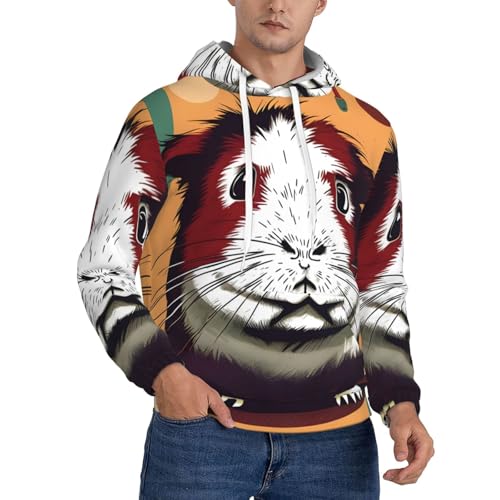 Sweat à capuche cochon d'Inde - Sweat décontracté unisexe avec poche avant