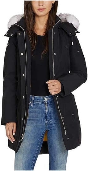 HFX Ladies' Black Heavy Down Parka XX-Large