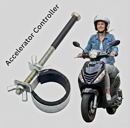 Image of Accelerator Controller - Universal Throttle Gripper Lock Assist for Motorcycles /Bikes- Relieves Wrist Stress on Long Rides (A1)