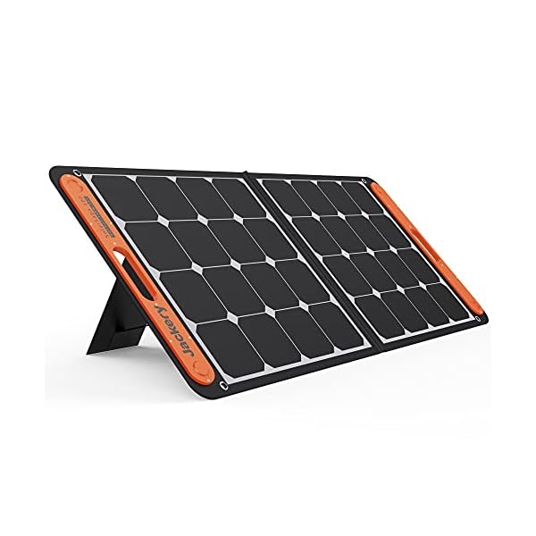 Jackery Faltbares Solarpanel SolarSaga 100 - Solarmodul für Explorer 500/1000 Pro/1500 Pro - Solarladegerät mit 2 x USB…