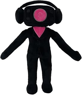 Titan Speakerwoman Plush from Skibidi Toilet Game,11.8in Upgraded Titan Speakerman Plushie,Skibidi Toilet Monster Stuffed Animal Doll Collectible Toys for Halloween and Christmas