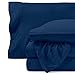 Bare Home Super Soft Fleece Sheet Set - King Size - Extra Plush Polar Fleece, Pill-Resistant Bed Sheets - All Season Cozy Warmth, Breathable & Hypoallergenic (King, Dark Blue)