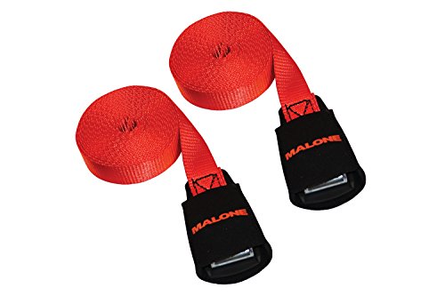Malone 12 Feet Canoe and Kayak Cam Buckle Load Straps, 2 Pack