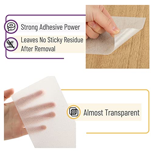 Bates- Anti Slip Tape Transparent, 4 Inch, 30 Feet, Grip Tape, Non Slip Stair Treads, Stair Grips Non Slip, Friction Tape, Non Skid Tape, Clear Stair Treads Non-Slip, Traction Tape, Wood Stair Treads #TOP2