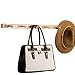 InterDesign Formbu Wall Mount Wood Storage Rack – Hanging Hooks for Jackets, Coats, Hats and Scarves - 5 Pegs, Bamboo
