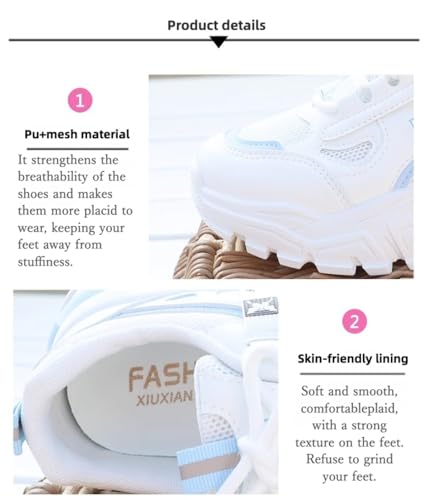Y2K Chunky Dad Sneakers for Women Thick Sole Breathable Athletic Shoes with Anti-Slip Sole for Running and Casual Wear3