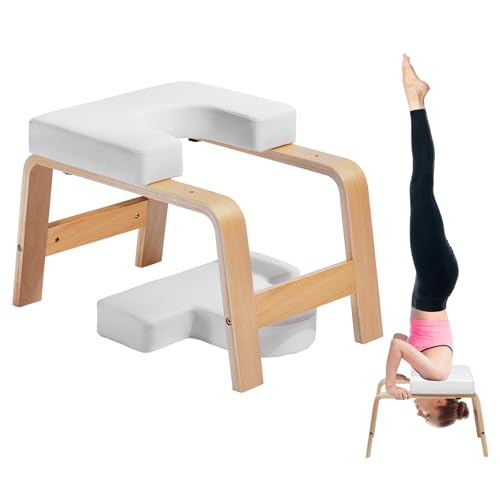 VEVOR Yoga Kopfstandbank Inversionsstuhl 136 kg Tragkraft für...