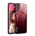 Produktbild GOKEN Glas Hülle für Oppo Find X3 Neo, Farbverlaufsglas Schutzhülle mit TPU Rahmen und 9H Panzerglas Rückseite, Weicher Bumper Case Stoßfest Kratzfest Cover Handyhülle (5)