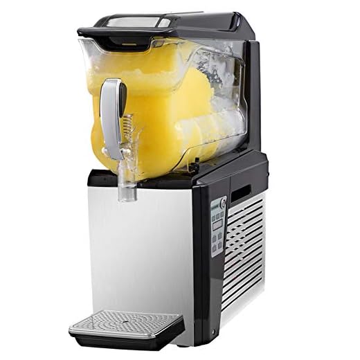 VBENLEM 110V Slushy Machine 10L Margarita Frozen Drink Maker 600W Automatic Clean Day and Night Modes for Supermarkets Cafes Restaurants Snack Bars Commercial Use