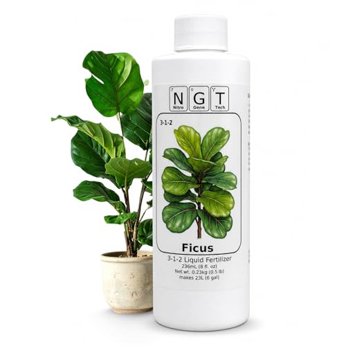 Fertilizante líquido 3-1-2 para Fiddle Leaf Fig 8 oz miniatura 1
