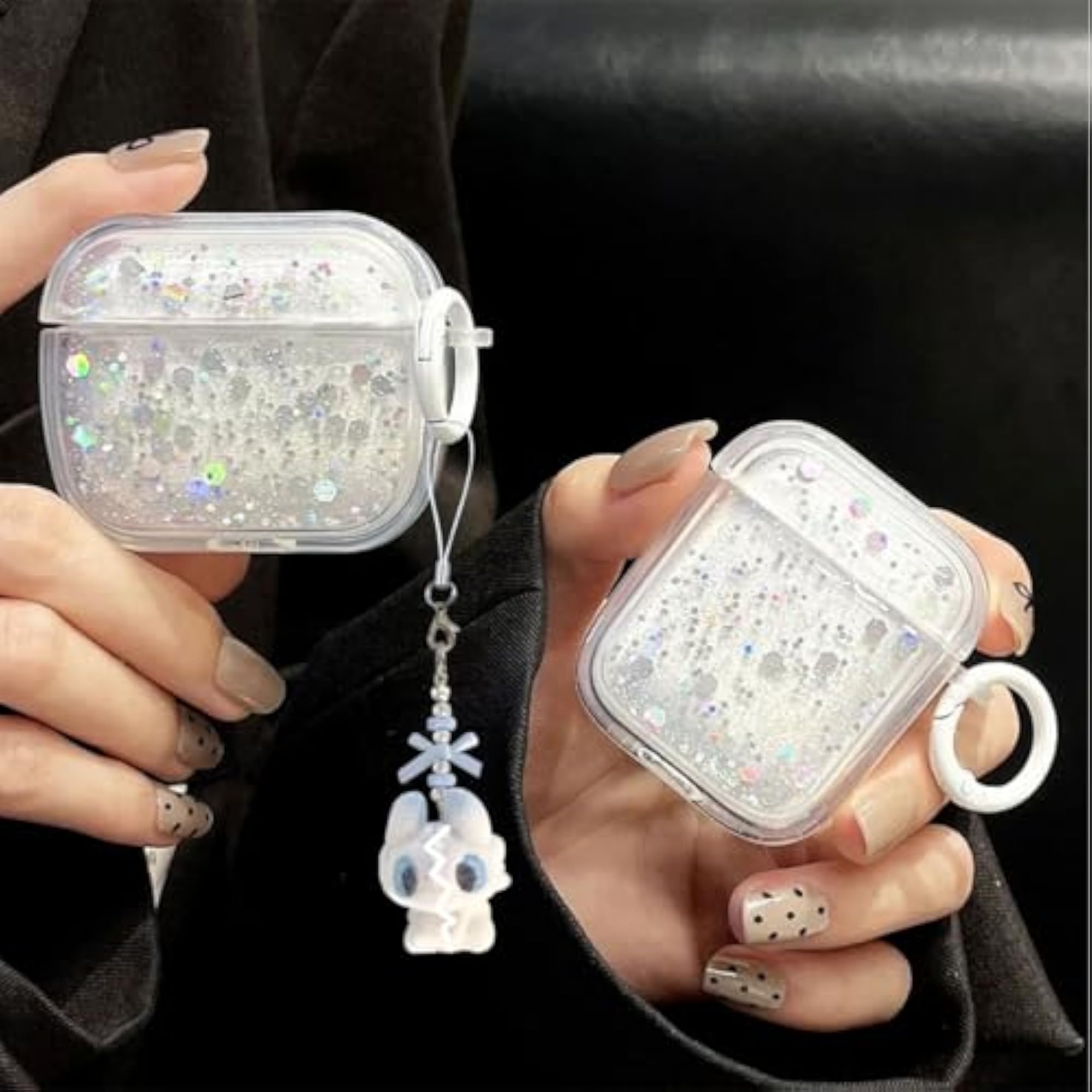 2Pcs Phone Charms for Girls, Keychain Accessories