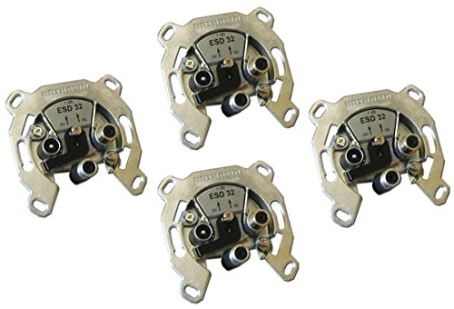 Preisvergleich Produktbild Kathrein ESD 32 Sat-Twindose - 4 Stück