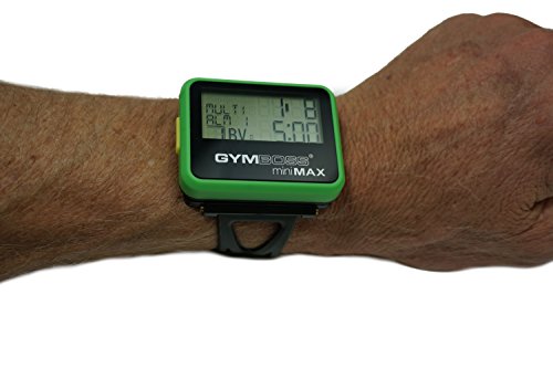 Gymboss Interval Timer And Stopwatch Watch Strap – Black (One Size Fits All) #TOP6
