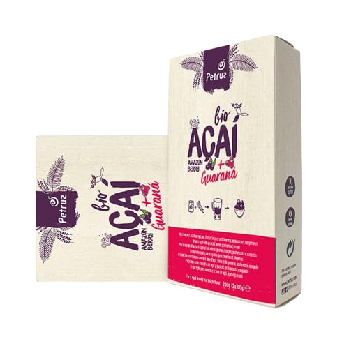 Petruz Pulpa de Açaí Guarana Bio, 2 x 100g (Congelado)