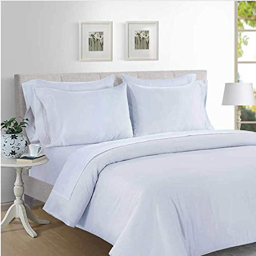 Hotel Signature Sateen 800 Thread Count Supima Cotton Sheet Set (Bright White King)