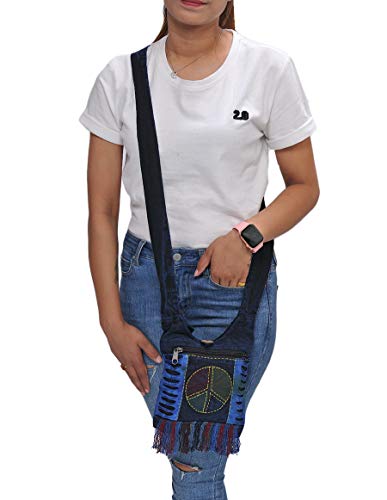 Image of ROYAL The Collection Small Hippie Phone Purse Crossbody, Boho Travel Bag