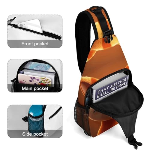 Bolso Crossbody Cartoon Cat Casual para Hombre y Mujer miniatura 4