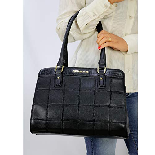 Kit Bolsa Feminina De Ombro E Bolsa Tiracolo Com Carteira e Brinde